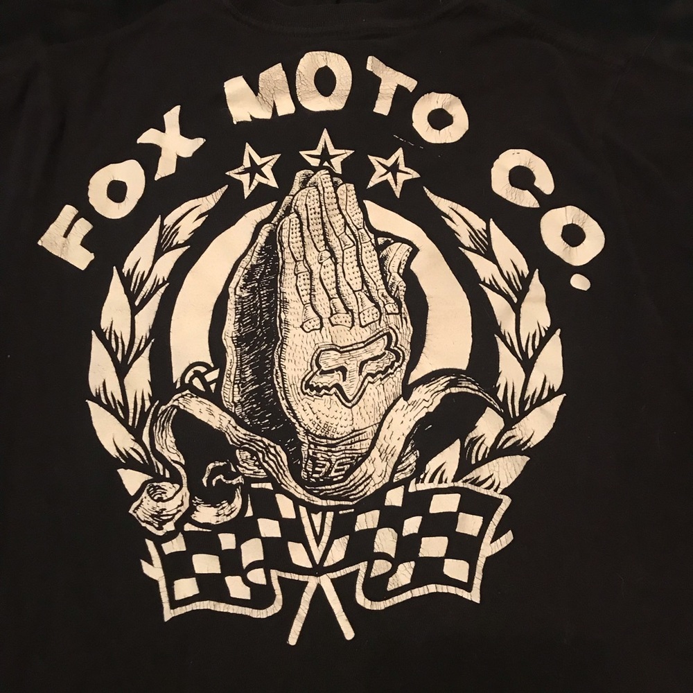 Fox Graphic T Shirt Size S